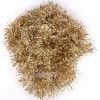 Holographic Tinsel Chenille 15mm Large Gold