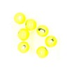 Tungsten Slotted Beads 2mm (5/64 Inch) Fl Yellow