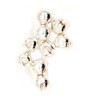 Tungsten Slotted Beads 2mm (5/64 Inch) Silver