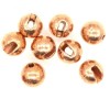 Tungsten Slotted Beads 2.8mm (7/64 Inch) Copper
