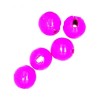Tungsten Slotted Beads 2.8mm (7/64 Inch) Fl Pink