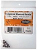 Tungsten Slotted Beads 3.3mm (1/8 Inch) Black Nickel