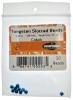 Tungsten Slotted Beads 3.3mm (1/8 Inch) Cobalt