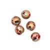 Tungsten Slotted Beads 3.3mm (1/8 Inch) Mottled Tan