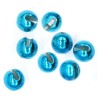 Tungsten Slotted Beads 3.8mm (5/32 Inch) Cobalt