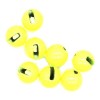 Tungsten Slotted Beads 3.8mm (5/32 Inch) Fl Yellow