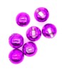 Tungsten Slotted Beads 3.8mm (5/32 Inch) Purple