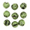 Tungsten Slotted Beads 4.6mm (3/16 Inch) Mottled Olive