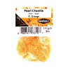 Pearl Chenille 3mm Fl Orange