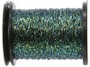 Quill Subs Flat Braid 1.5mm 1/16'' Green Peacock