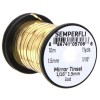 1/16'' Mirror Tinsel Gold