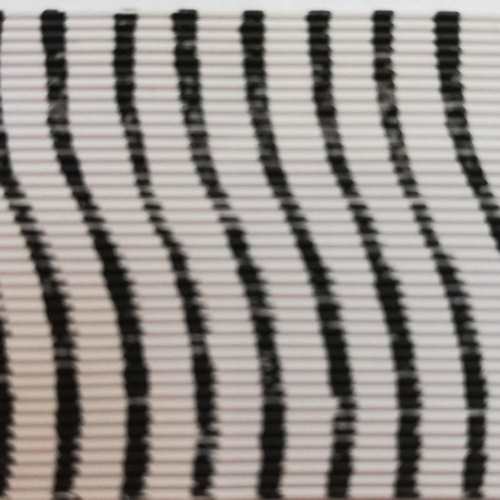 Rubber Legs Barred White & Black