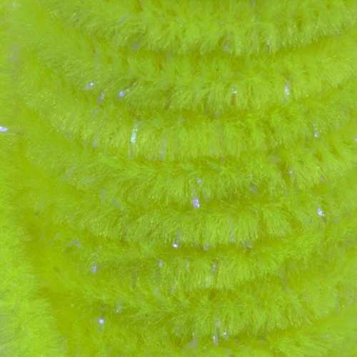 Sparkle Worm Chenille Fluoro Yellow