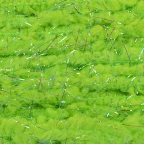 Guard Hair Chenille Fluoro Green Rhyac