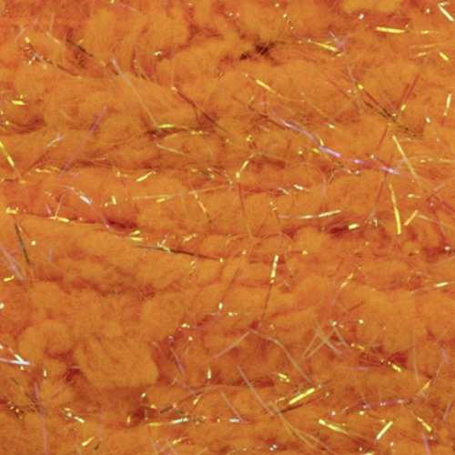 Guard Hair Chenille Fluoro Orange
