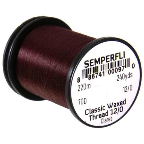 Classic Waxed Thread 12/0 240 Yards Claret