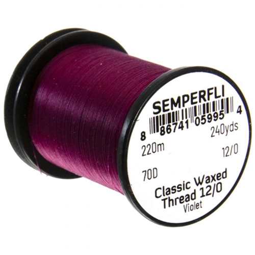 Classic Waxed Thread 12/0 240 Yards Violet