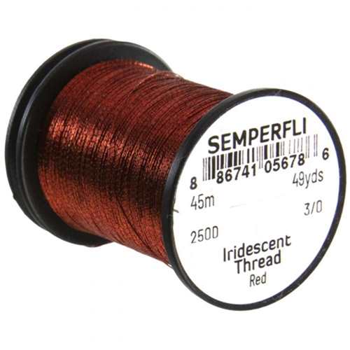 Iridescent Thread Red