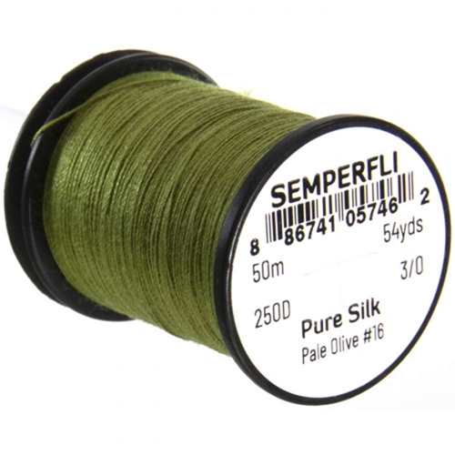 Pure Silk Pale Olive #16