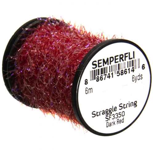 Straggle String Dark Red