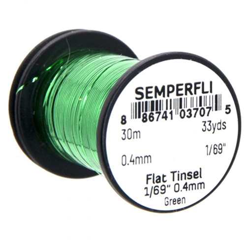 1/69'' Green Mirror Tinsel