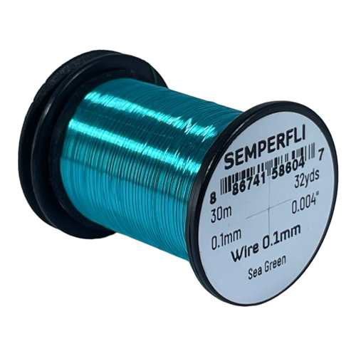 Wire 0.1mm Sea Green