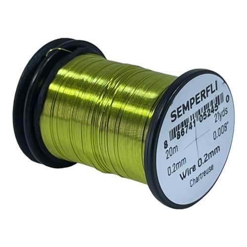 Wire 0.2mm Chartreuse