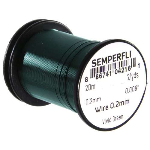 Wire 0.2mm Vivid Green