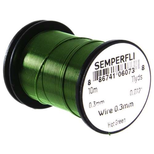 Wire 0.3mm Hot Green