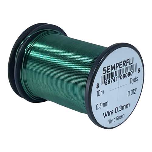 Wire 0.3mm Vivid Green