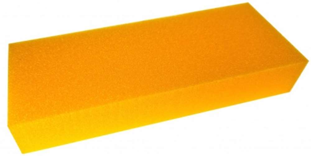 Hi Float Plastazote Foam Block Yellow Sunburst