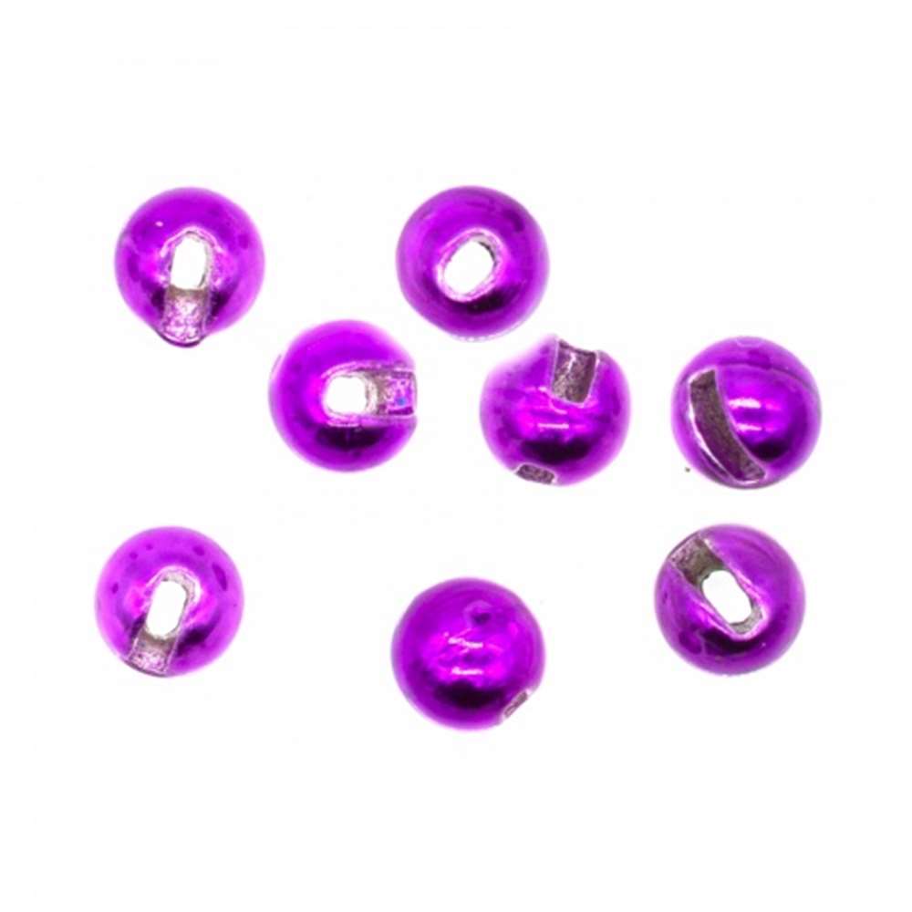 Tungsten Slotted Beads 2.8mm (7/64 Inch) Purple