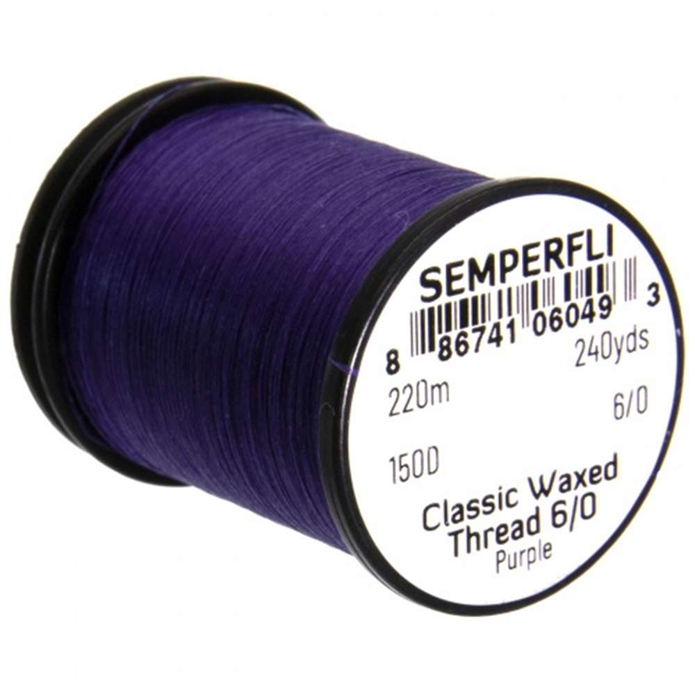 Classic Waxed Thread 6/0 240 Yards Purple