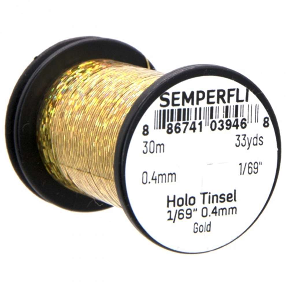 1/69'' Holographic Tinsel Gold