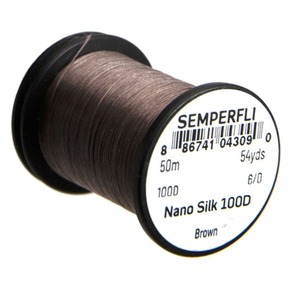 Nano Silk 100D 6/0 Brown