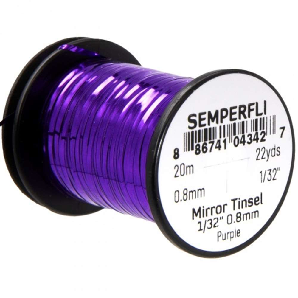1/32 inch Holographic Tinsel Purple