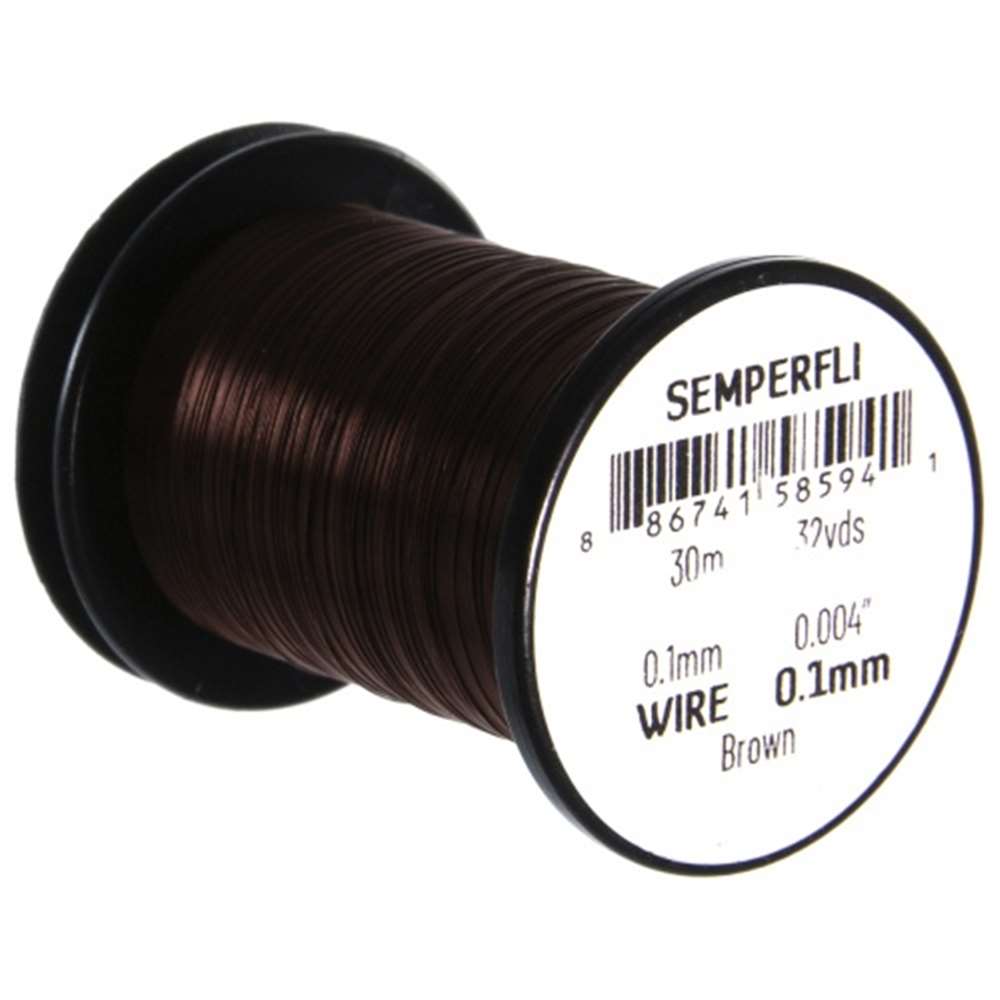 Wire 0.1mm Brown