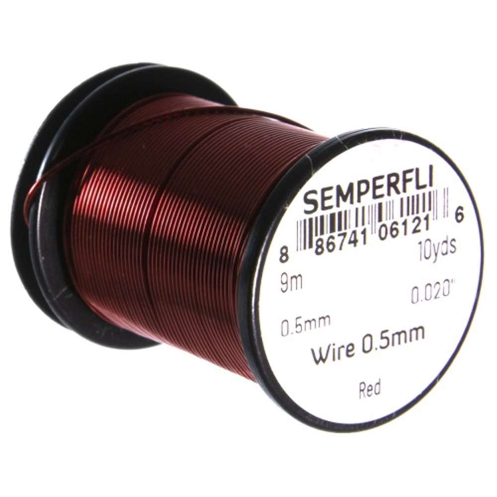 Wire 0.5mm Red